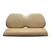 Club Car Seat Cover Diamond BUFF Precedent Golf Cart 2004+, 4PC