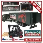 Bunnings Diecast Semi Trailer Truck + Forklift Toy w/ Pull Back Action *LIMITED*
