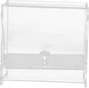 Toyvian Automatic Chicken Feeding Box Transparent Rutin Poultry Feeder for Birds Spill Design Multi Use Pet Breeding Container Easy to Clean and Durable