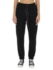 [Vivienne Westwood] Vivienne Westwood-Jogging Pants With Spray Print Orb-Donna XL