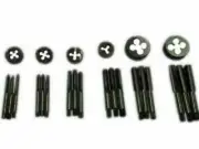 HQ TAP AND DIE SET 3/16 TO 1/2" BSW 6 SIZES BRITISH STANDARD WITHWORTH