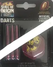 NRL QLD Queensland State of Origin Dart Flights and Shafts Replacement Parts Darts