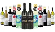 Grand Collection Red & White Mixed - 12 Bottles 2 FREE Non-Alc Sparklings