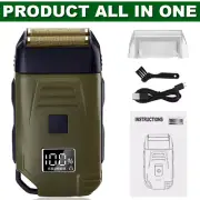USB Men's Electric Shaver Trimmer Razor Rechargeable Hair Beard Shaving Machine
