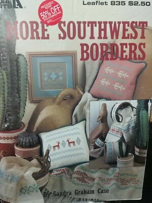 More Southwest Borders Cross Stitch Pattern Leisure Arts Leaflet 835