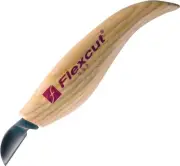 Flexcut Chip Carving Woodcarving Tool , 5 7/8" overall, 1 1/8" Steel # FLEXKN15