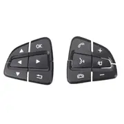 Multi-Function Steering Wheel Switch Buttons for AB GLA GLS W176 W246 W166 0999050600 0999050700 Black
