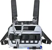 Nybhyjka Running Chest Pack,Outdoor Sports Chest Bag | Tackle Storage Lightweight Vest for Women Men, Workouts Hunting Cycling Hiking Outdoor Activities