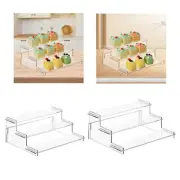 Party Dessert Display Rack Perfume Stand Lightweight Acrylic 3 Tier Display