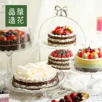 在飛比找松果購物優惠-晶華仿真蛋糕模型歐式8寸假蛋糕道具兒童生日蛋糕樣品 (3.1