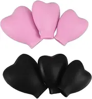 CALLARON Silicone Makeup Brush Covers for Travel Foundation Brush Storage Guards Portable Makeup Organizer Dust and Water Protection Compact Holder for