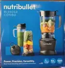 NutriBullet 1200 Watt Blender Combo with Single Serve Cups NBF50500 NEW