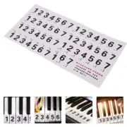 Piano Keys Sticker Keyboard Note Labels Stickers for Beginners Stcickers