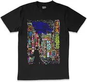 [THRILL HOUSE] Kaiju City Japanese Japan Tokyo Cool Street Art Urban Chic Artsy Cotton T-Shirt