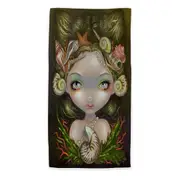 Crown of Shells Beautiful Maiden Mermaid Princess Beach Towels Medium Large Extra Large