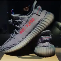 在飛比找蝦皮購物優惠-Adidas  yeezy boots 350 灰斑馬 us