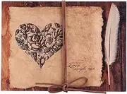 Foldable Vintage Style Accordion Album DIY Memories Photos Scrapbook Handmade Creative Crafts