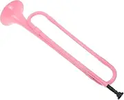 Mikinona Portable Educational Trumpet Toy Early Learning Musical Instrument for Adults Pink