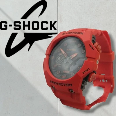 G-Shock GA-B001-4AJF Digital Watch Men’s Red 20ATM Shock Resistant Used