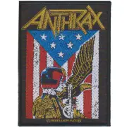 Anthrax Judge Dredd Sew On Patch Official Thrash Metal Band Merch