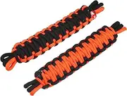 ACROPIX 2pcs Door Strap Swing Doors Limiting Check Straps Nylon for Jeep Wrangler TJ JK JKU JL JLU YJ for Gladiator JT 2/4 Door 87-21 Black Orange Car Parts