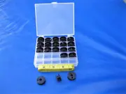 20 METAL BOBBINS FOR CONSEW 225 & 226 AND MORE PLUS BOBBIN CASE