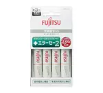 FUJITSU 富士通 雙迴路充電器FCT345TST 附3號充電池2000MAH*4