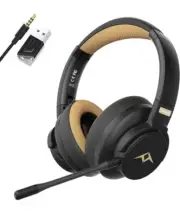 Letton Pro12 Bluetooth Wireless Gaming Headset Over Ear 3.5mm Headphone PS5 XBox
