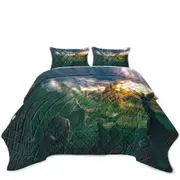 Fantasy Art the Castle Highlands Coverlet