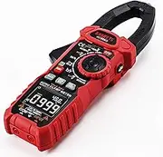 KAIWEETS Inrush Clamp Meter 1000A True RMS AC/DC Current Amp Meter, VFD, LOZ Mode, 6000 Counts, Measures Current Voltage Temperature Capacitance Resistance Diodes Continuity Duty-Cycle (HT208D)