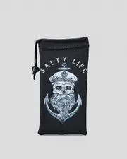 [Salty Life] Anchors Sunglasses Soft Case