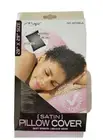 PILLOW COVER SATIN SIZE 20"X29" BREATHABLE WIDE ELASTIC BAND,SILKY SMOOTH DELUXE