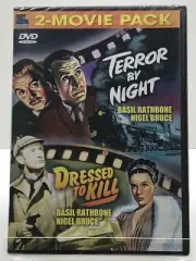 Terror by Night/Dressed to Kill (DVD, 2005) Double Feature, Sherlock Holmes