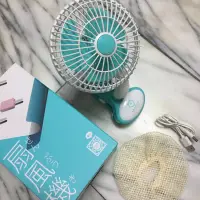 在飛比找蝦皮購物優惠-[二手］萌萌家夾式電風扇