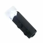 Mini Pocket Microscope 60X Adjustable Portable Zoom LED Magnifier antique