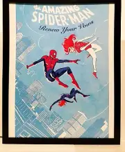 Spider-Man Renew Your Vows by Michael Walsh 11x14 FRAMED Marvel Comics Art Print