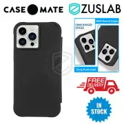 For Apple iPhone 14 Pro Max Plus Case-Mate Tough Wallet Folio W/MagSafe Cover