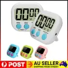 2PCS Magnetic Kitchen Timer Digital Alarm Count Down Cook Sport Clock Stick