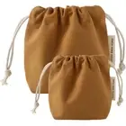 2 Pcs Drawstring Cosmetic Bag Travel Storage Bags Portable Fluid Makeup Packing