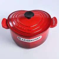 在飛比找蝦皮購物優惠-【法國LE CREUSET】琺瑯鑄鐵愛心造形鑄鐵鍋 20cm