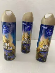 3 Glade Air Freshener Spray - Fall Night Long - Holiday Collection 2020