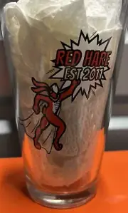 Red Hare Brewing Co Marietta, Ga Pint Size Beer Glass "NEW"