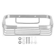 304 Stainless Steel Wall Mounted Soap Rack Box Container Organizer Toilet Bathroom Accessory