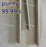 Pure Nickel Ni Alloy 99.9% Round Bar Rod For Electroplating Anode Size 8mmx100mm