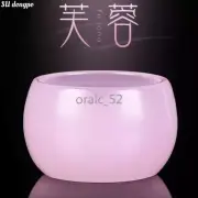 Sakura Pink Lotus Jade Porcelain Tea Cup Glass Kungfu Tea Set Simple Style Tea
