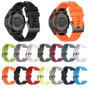 22mm Silicone Strap Watchband for Garmin Fenix 7/6/6 Pro/5/5 Plus/EPIX Gen2