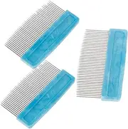 TOYANDONA 3pcs Piano Bow Ponytail Comb Bow Hair Combs Violin Bow Combing Tools Violin Bow Hair Combing Tools Violin Bow Combs Iron Combs for Violin Bow Erhu Bow Comb Plastic Silver