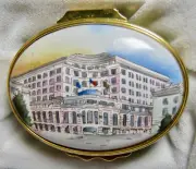 MBNA Trinket Box Tiffany & Co Wilmington, DE., Halcyon Enamels in Box