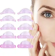 Eyelash Perming Pads - Seashell Design Eyelash Perming Curler Shield Pads - Self-Adhesive Lash Lift Tool, Lash Lifting Pads, Lashes Makeup Tools, Reusable Silicone For Daily Makeup