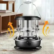 Kerosene Heater Oil Heater for Winter Heating Indoor Oil Heater Kerosene Space Heater 4.5L Capacity Kerosene Stove for Patio, Fishing